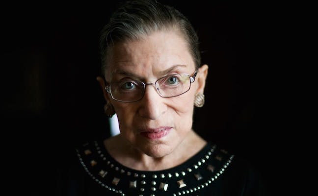 Ruth Bader Ginsburg, la più anziana componente della Corte Suprema degli Stati Uniti