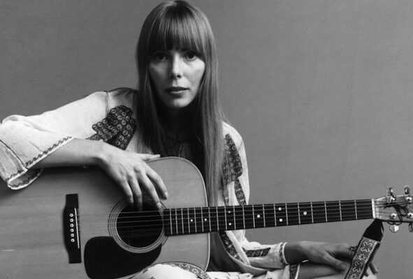 Joni Mitchell cantautrice canadese