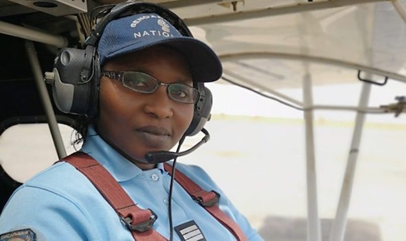 Mame Rokhaya Lo unica donna nell'aviazione senegalese